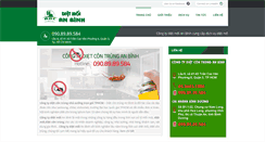 Desktop Screenshot of dietmoianbinh.net